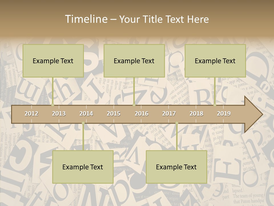 Catalogue Pasted Black PowerPoint Template
