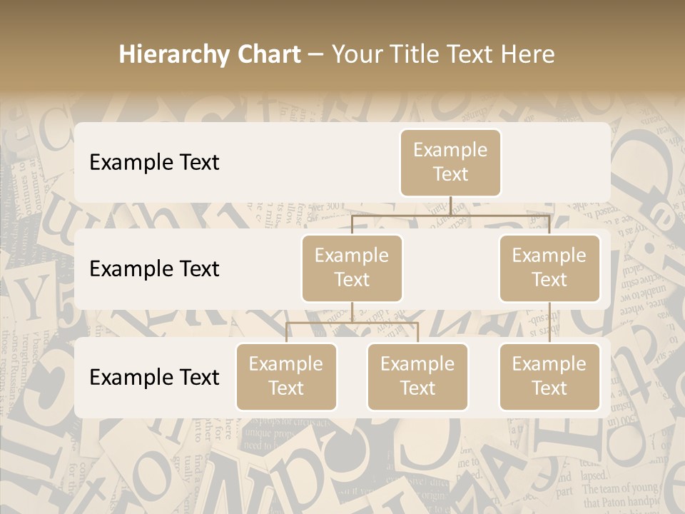 Catalogue Pasted Black PowerPoint Template