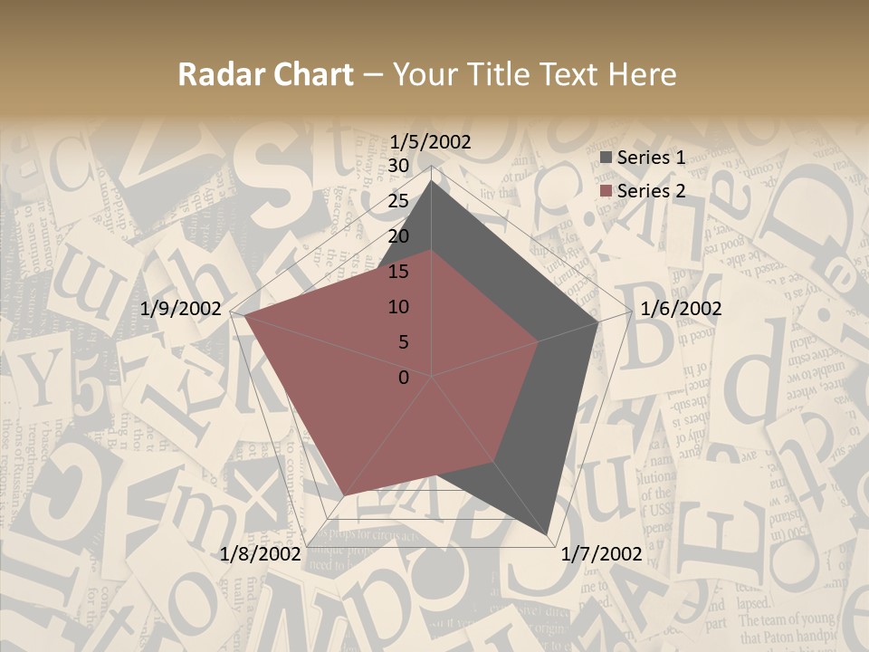 Catalogue Pasted Black PowerPoint Template