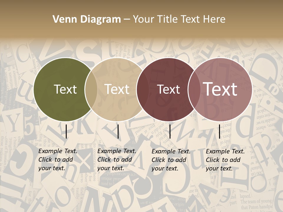 Catalogue Pasted Black PowerPoint Template