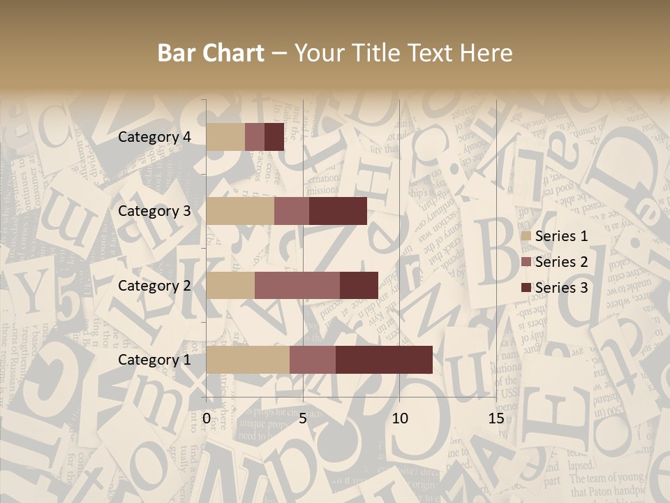 Catalogue Pasted Black PowerPoint Template