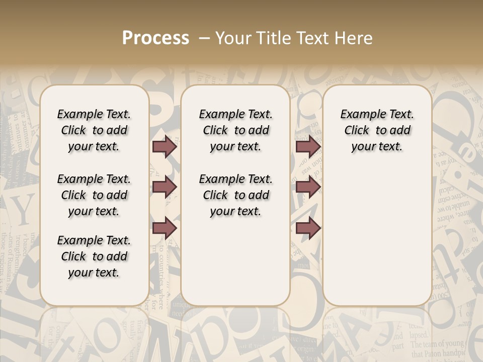 Catalogue Pasted Black PowerPoint Template