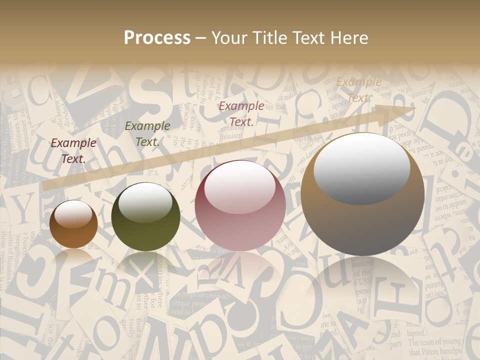 Catalogue Pasted Black PowerPoint Template