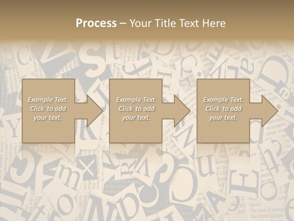 Catalogue Pasted Black PowerPoint Template