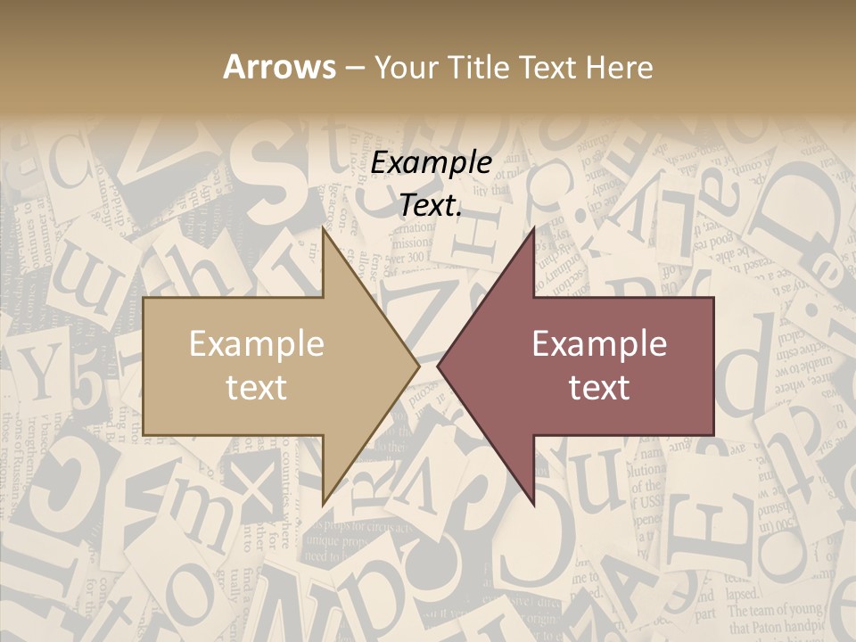 Catalogue Pasted Black PowerPoint Template