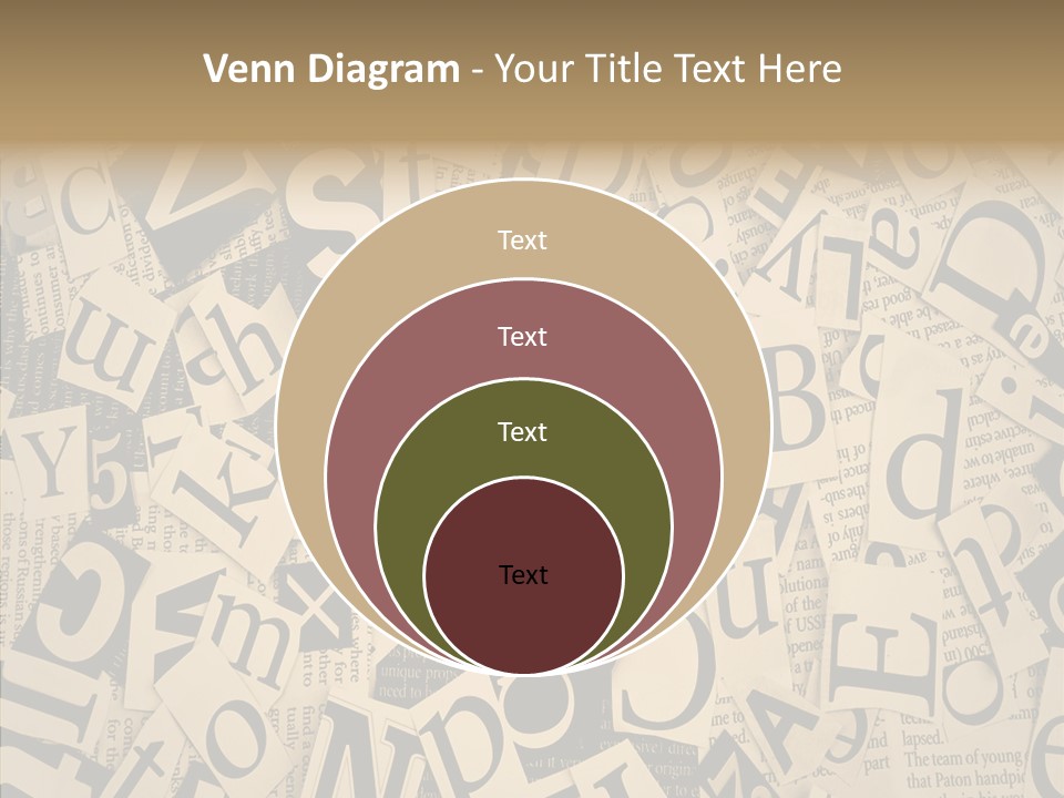 Catalogue Pasted Black PowerPoint Template