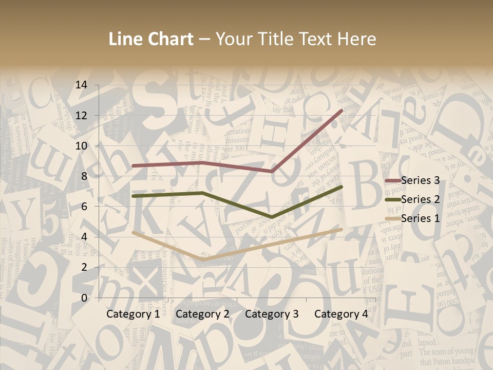 Catalogue Pasted Black PowerPoint Template