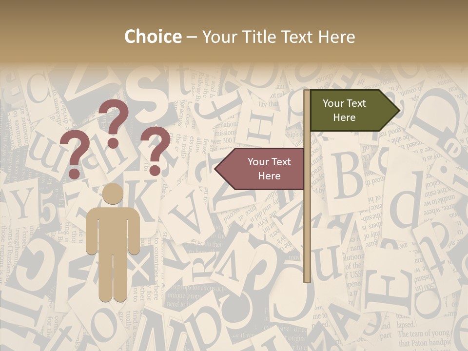 Catalogue Pasted Black PowerPoint Template