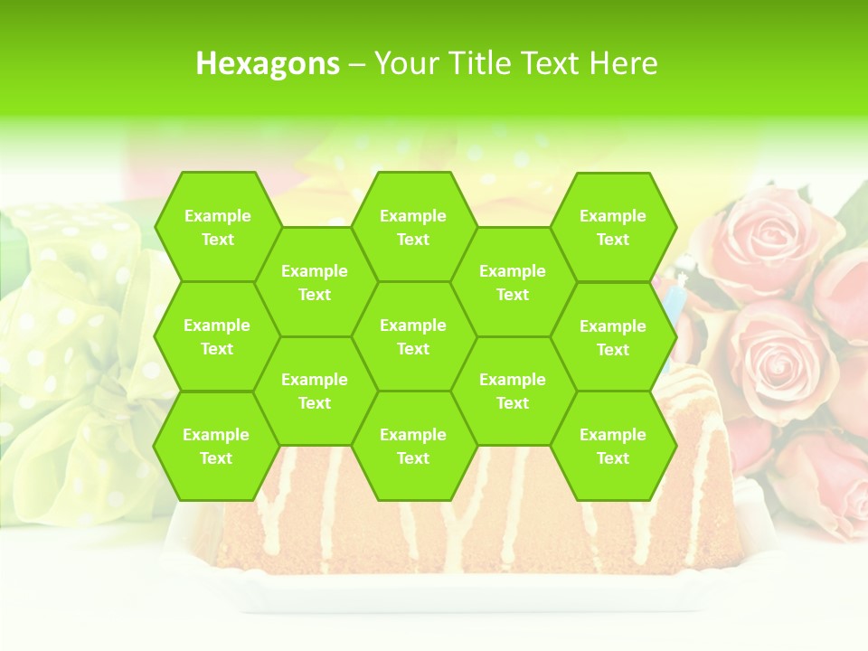 Arrangement Anniversary Birthday PowerPoint Template