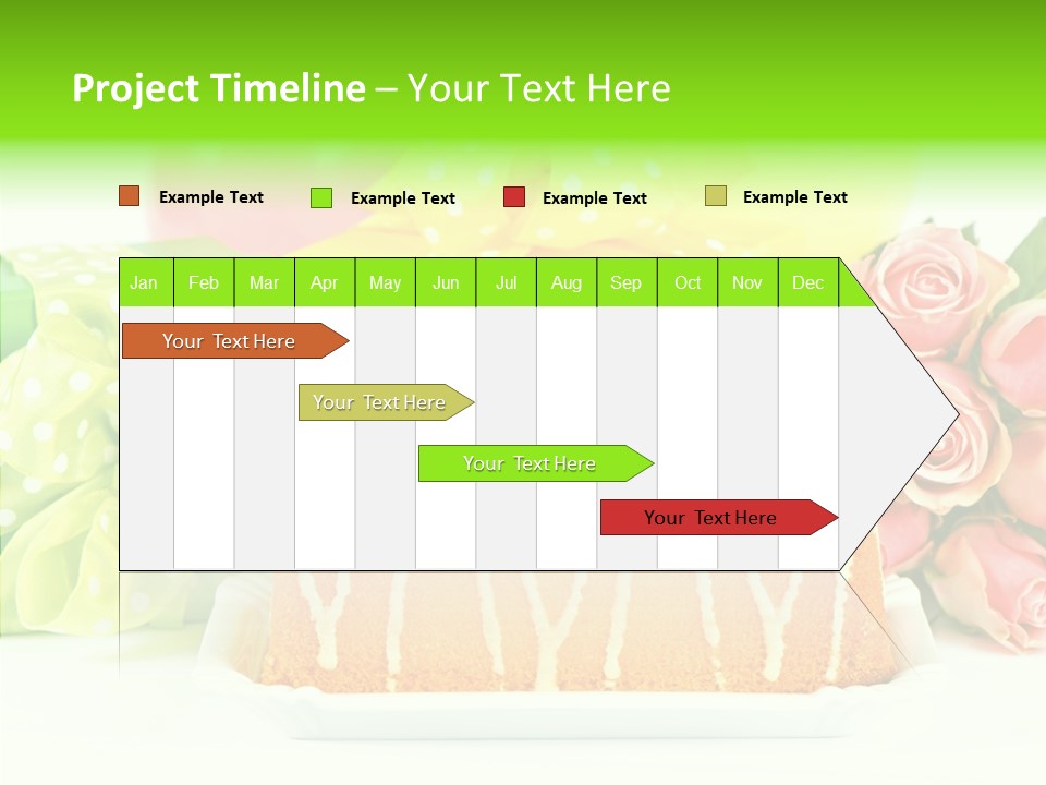 Arrangement Anniversary Birthday PowerPoint Template