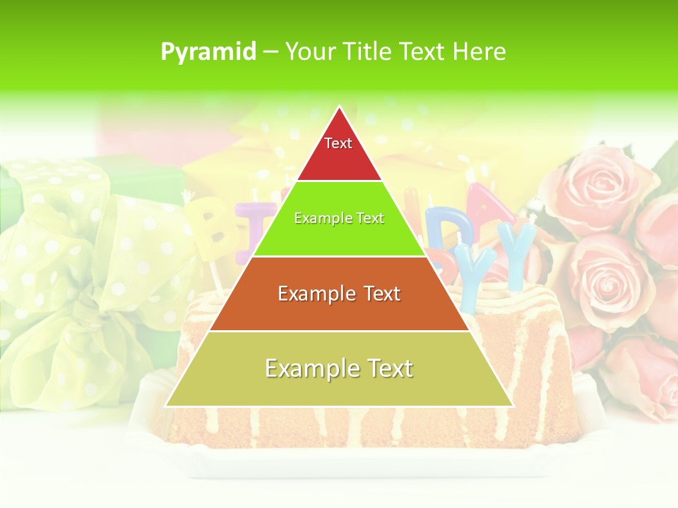 Arrangement Anniversary Birthday PowerPoint Template