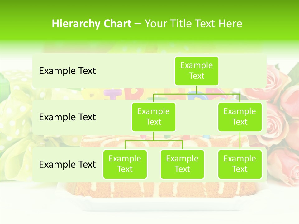 Arrangement Anniversary Birthday PowerPoint Template