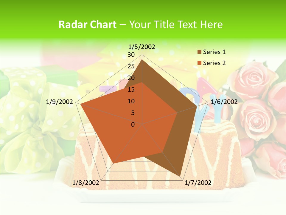 Arrangement Anniversary Birthday PowerPoint Template