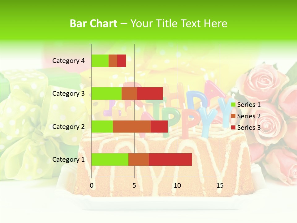 Arrangement Anniversary Birthday PowerPoint Template