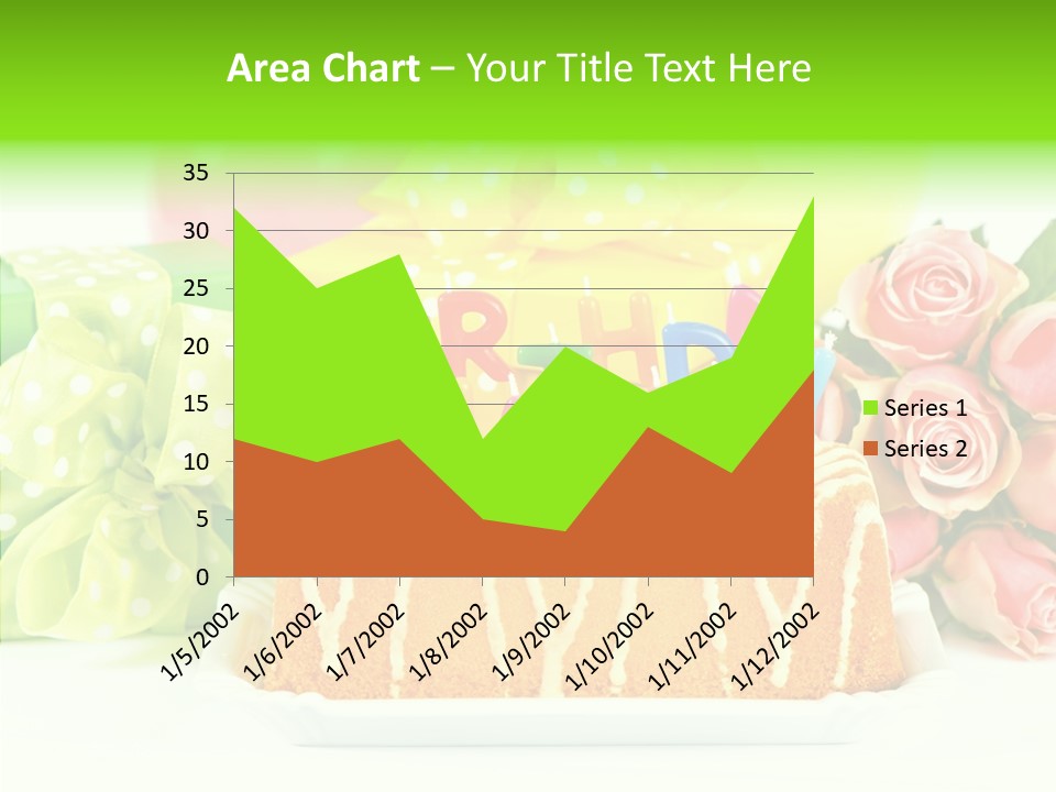 Arrangement Anniversary Birthday PowerPoint Template