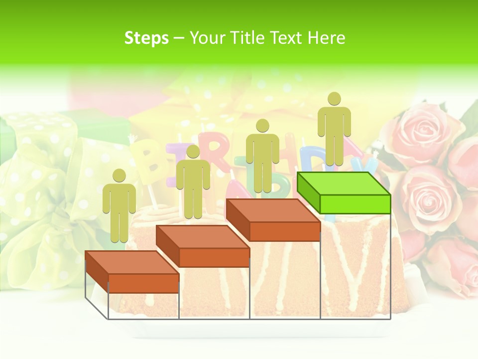 Arrangement Anniversary Birthday PowerPoint Template