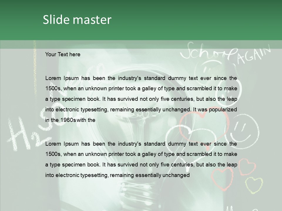 Smudgy Electricity Brainstorming PowerPoint Template