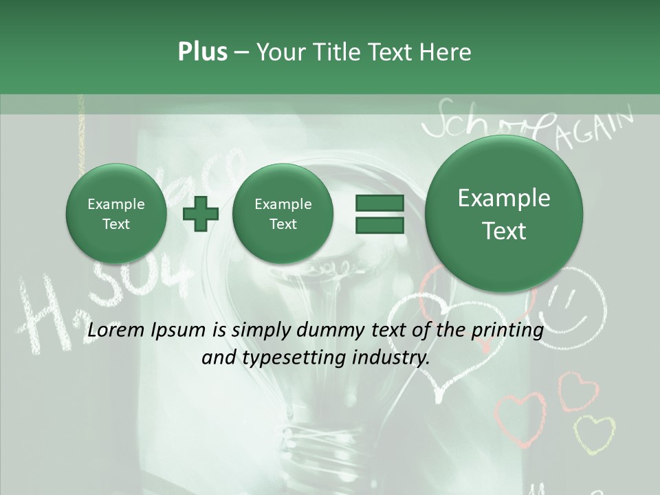 Smudgy Electricity Brainstorming PowerPoint Template