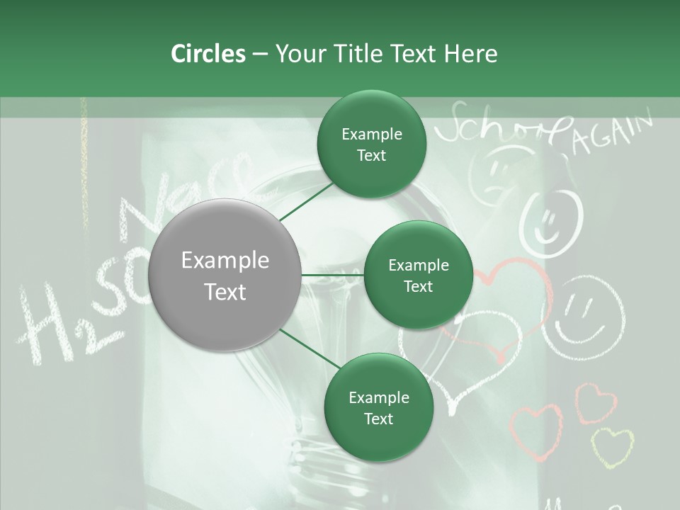 Smudgy Electricity Brainstorming PowerPoint Template
