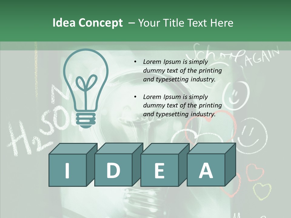 Smudgy Electricity Brainstorming PowerPoint Template