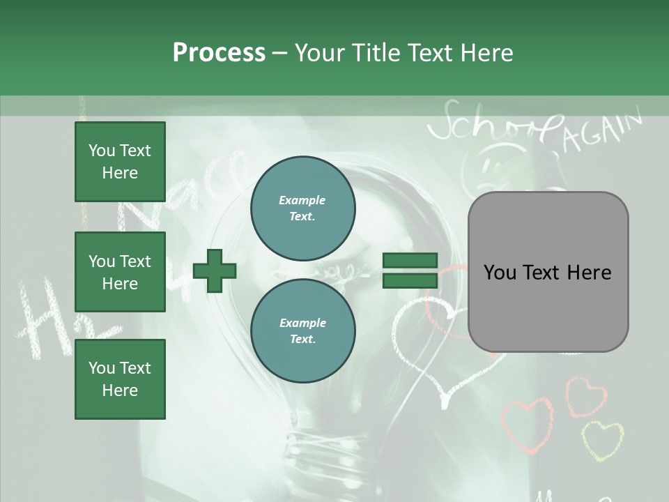 Smudgy Electricity Brainstorming PowerPoint Template