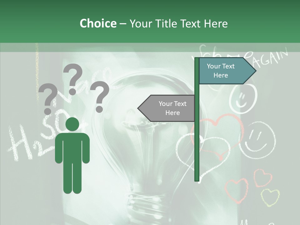 Smudgy Electricity Brainstorming PowerPoint Template