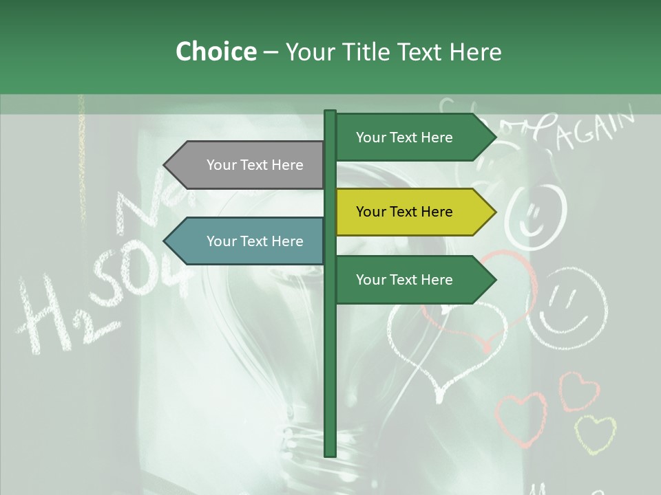 Smudgy Electricity Brainstorming PowerPoint Template