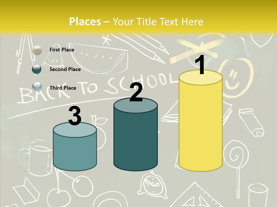 Empty Frame Lettering PowerPoint Template