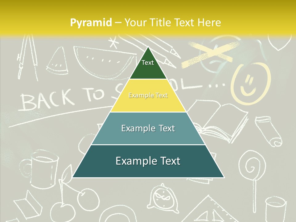 Empty Frame Lettering PowerPoint Template