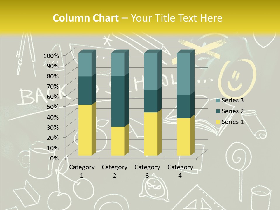 Empty Frame Lettering PowerPoint Template