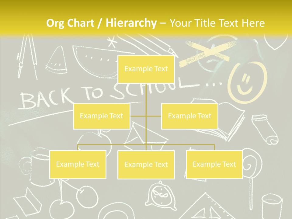 Empty Frame Lettering PowerPoint Template