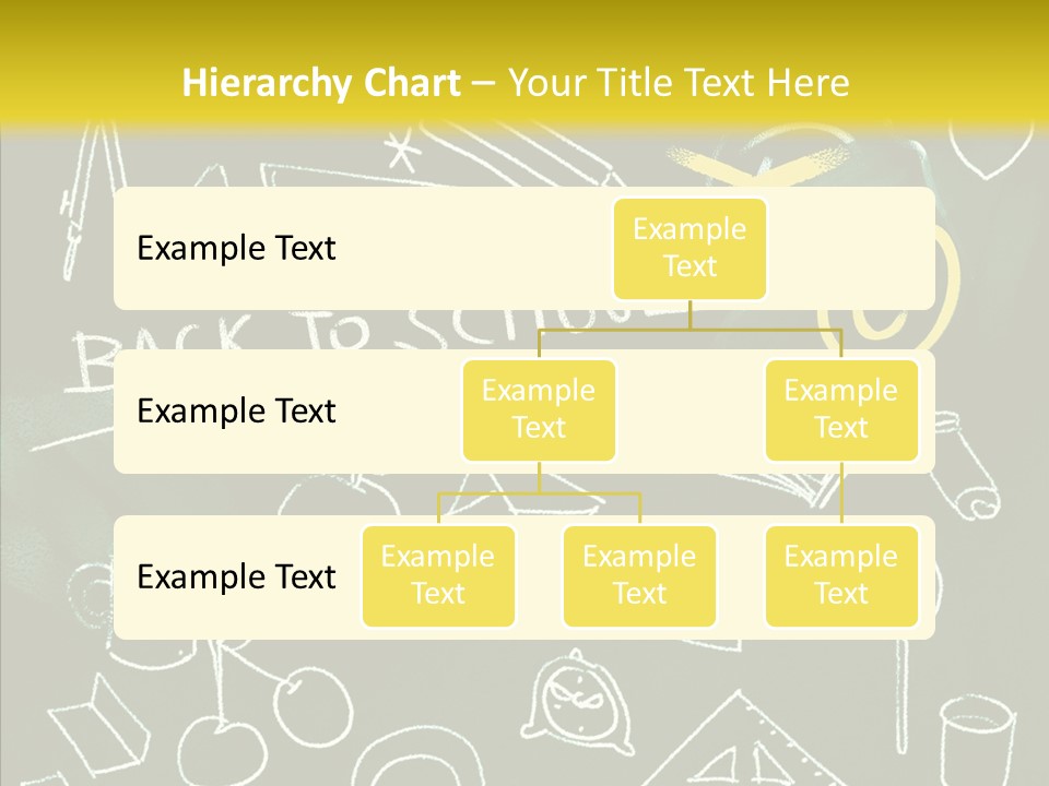 Empty Frame Lettering PowerPoint Template