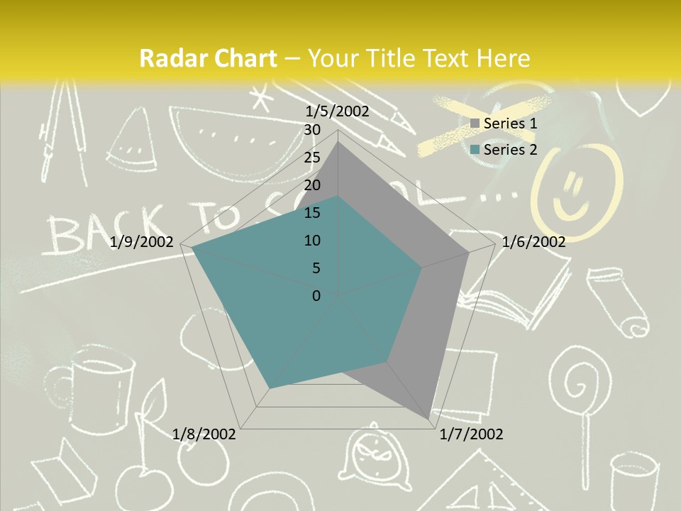 Empty Frame Lettering PowerPoint Template