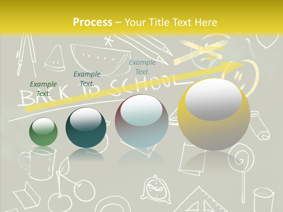 Empty Frame Lettering PowerPoint Template