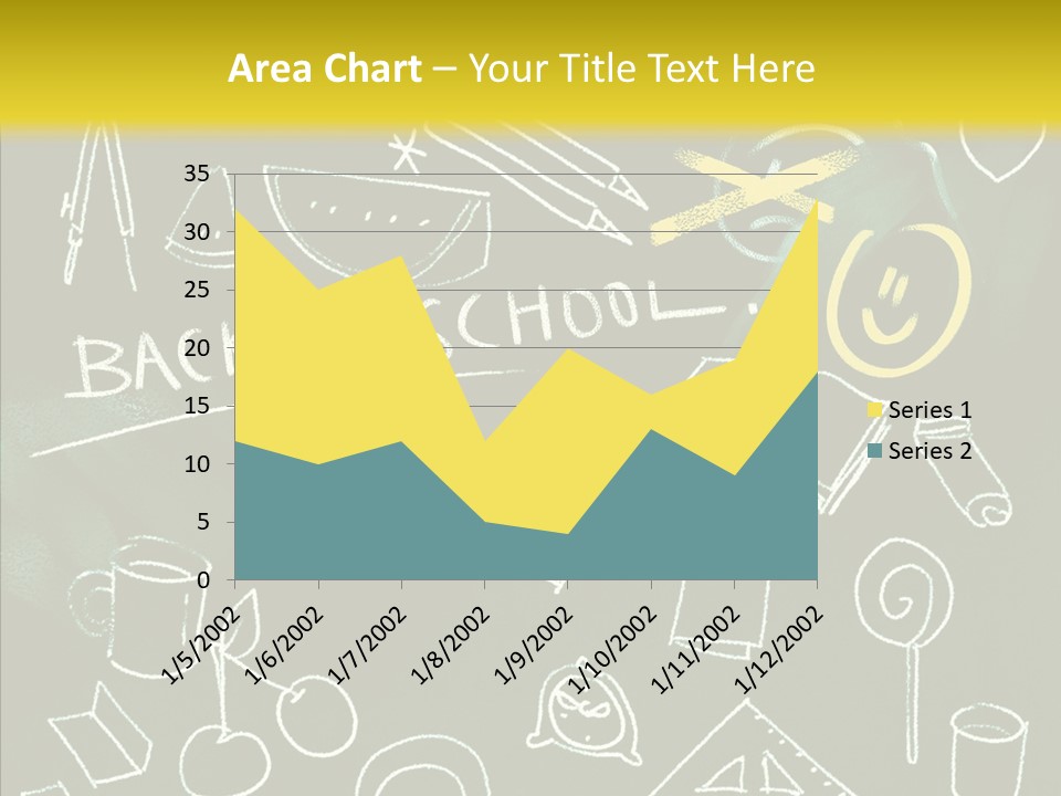 Empty Frame Lettering PowerPoint Template