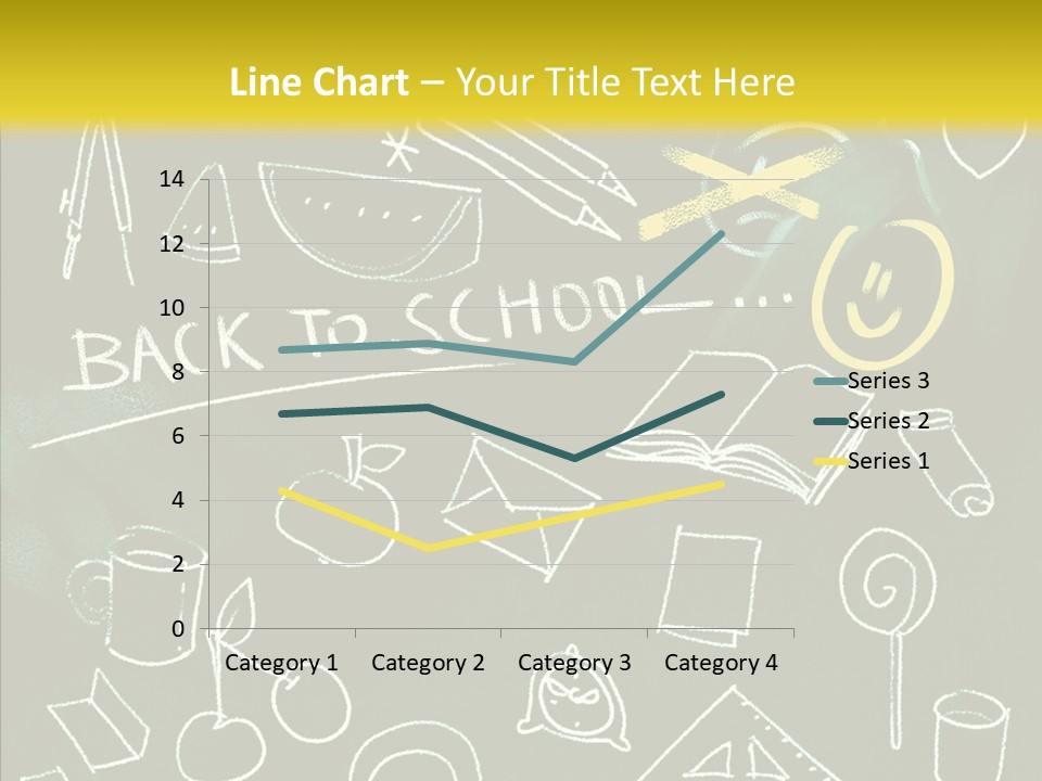 Empty Frame Lettering PowerPoint Template