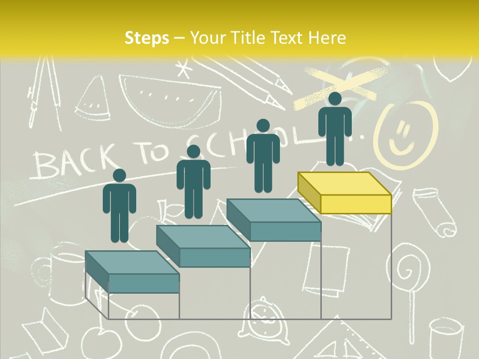 Empty Frame Lettering PowerPoint Template