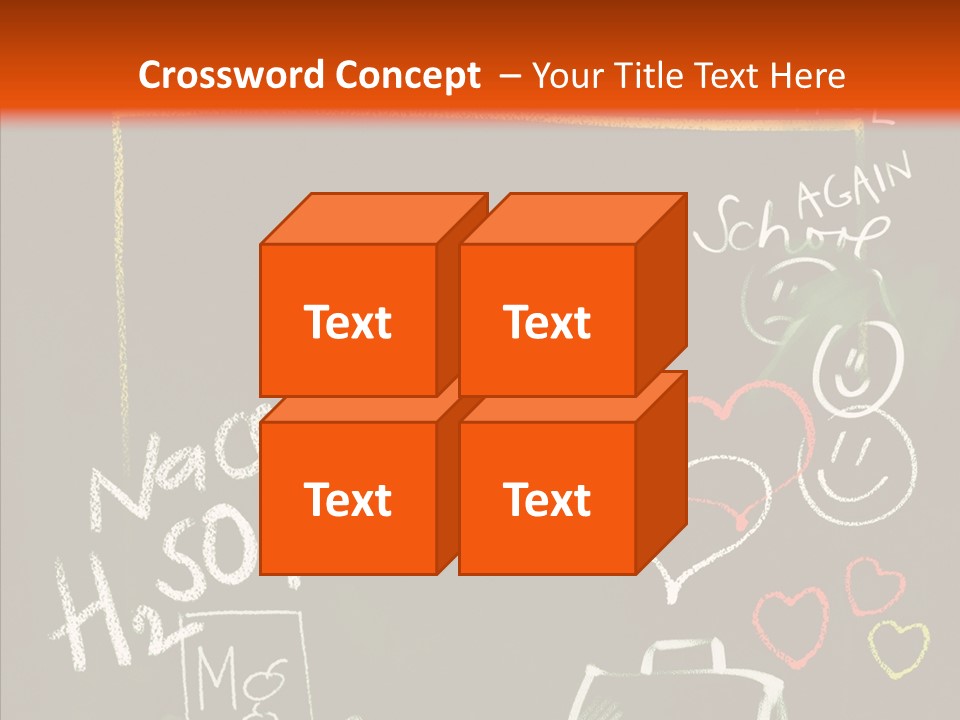 Title Grunge Symbol PowerPoint Template