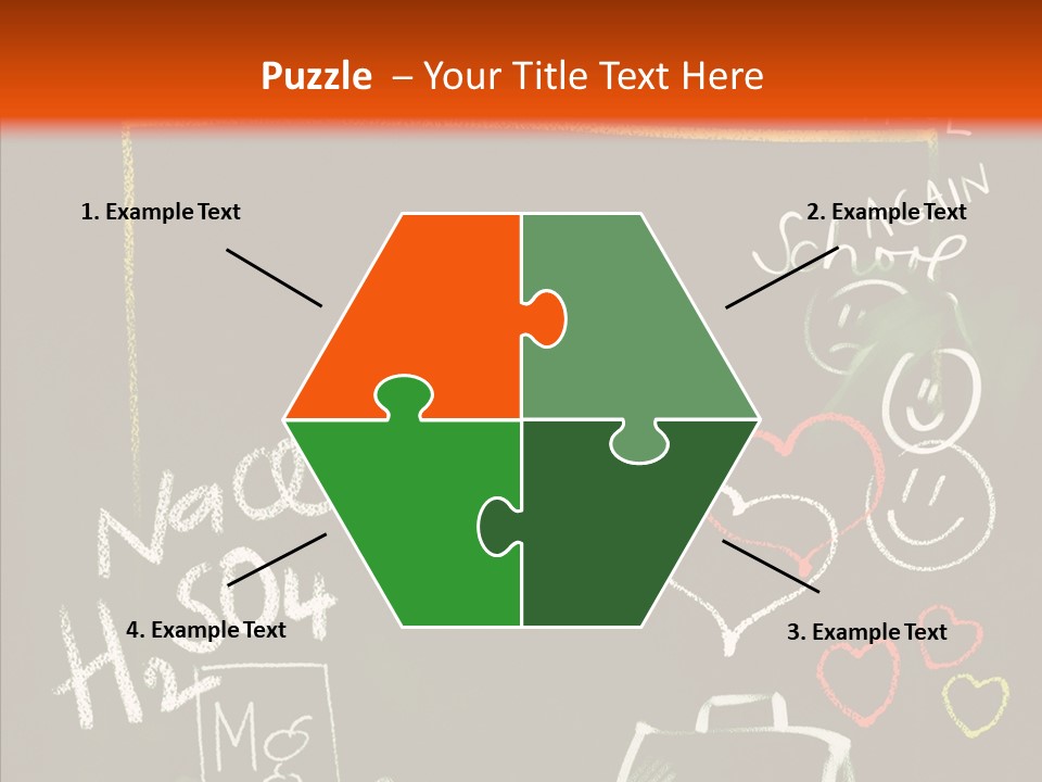 Title Grunge Symbol PowerPoint Template