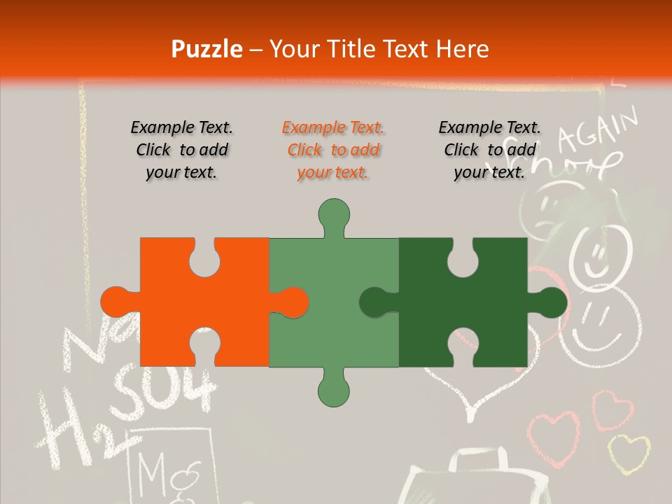 Title Grunge Symbol PowerPoint Template