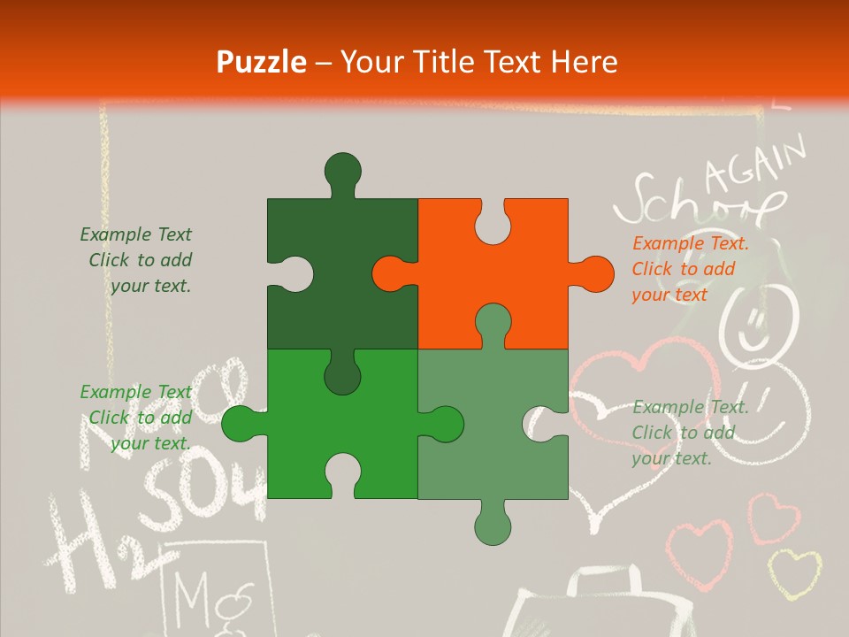 Title Grunge Symbol PowerPoint Template