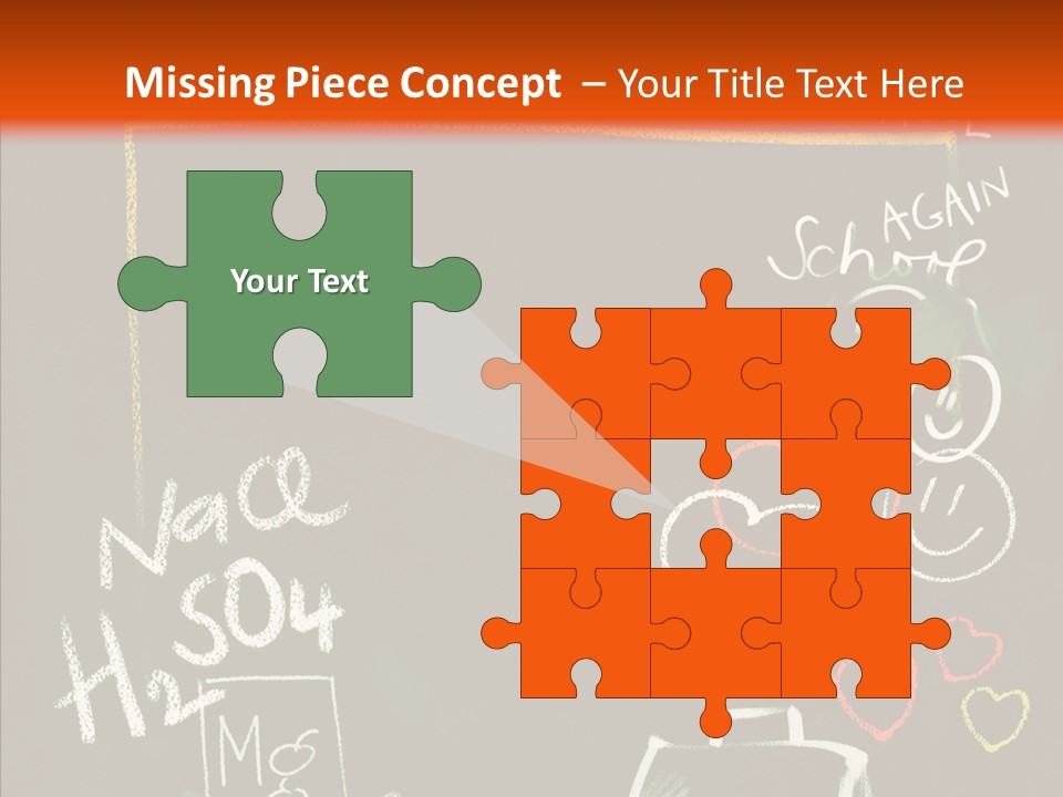 Title Grunge Symbol PowerPoint Template