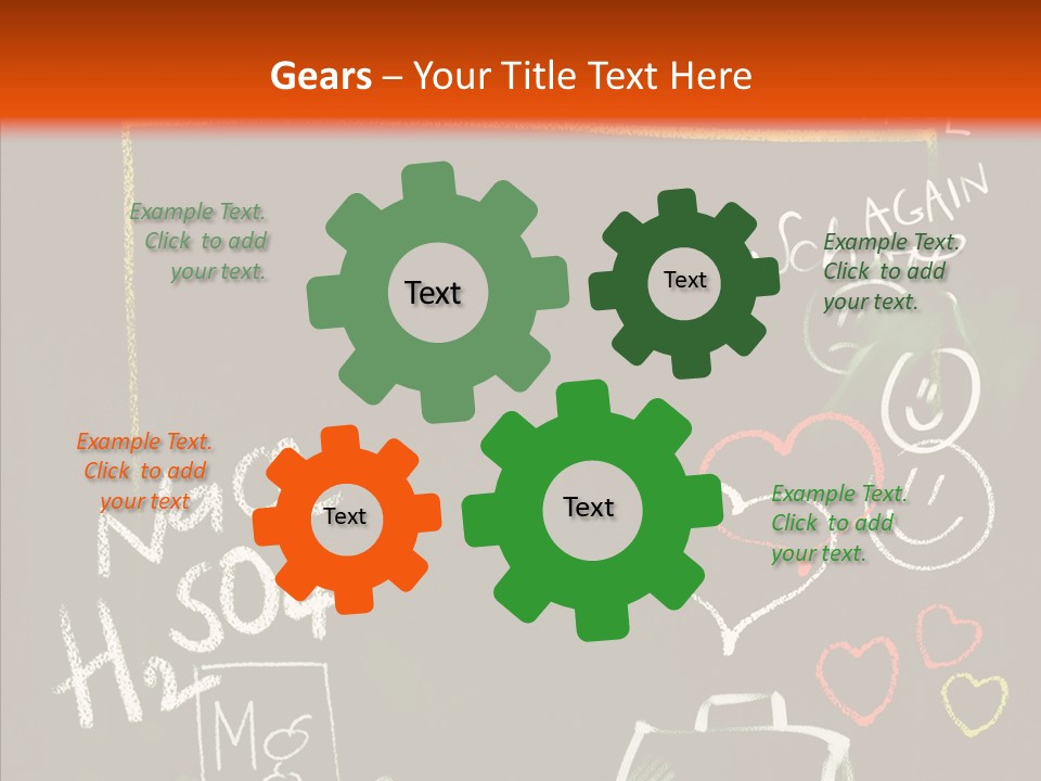 Title Grunge Symbol PowerPoint Template