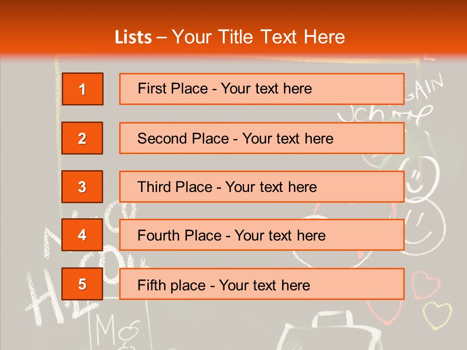 Title Grunge Symbol PowerPoint Template