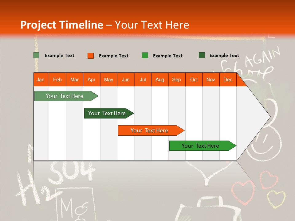 Title Grunge Symbol PowerPoint Template