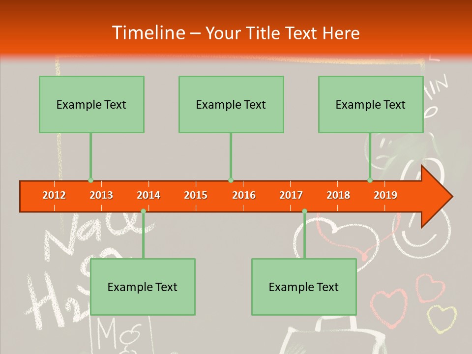 Title Grunge Symbol PowerPoint Template