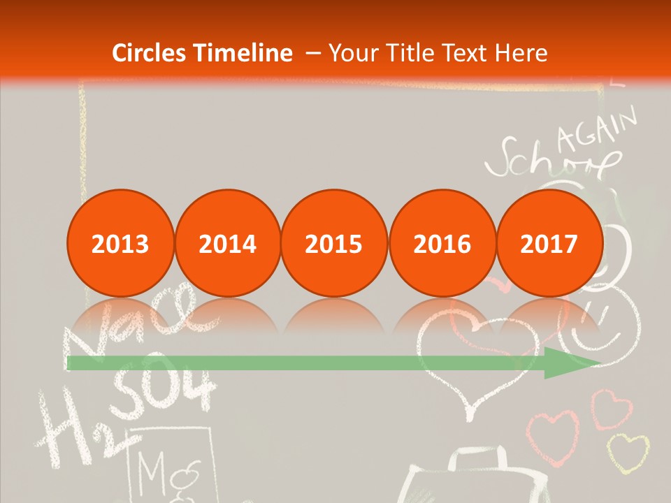 Title Grunge Symbol PowerPoint Template