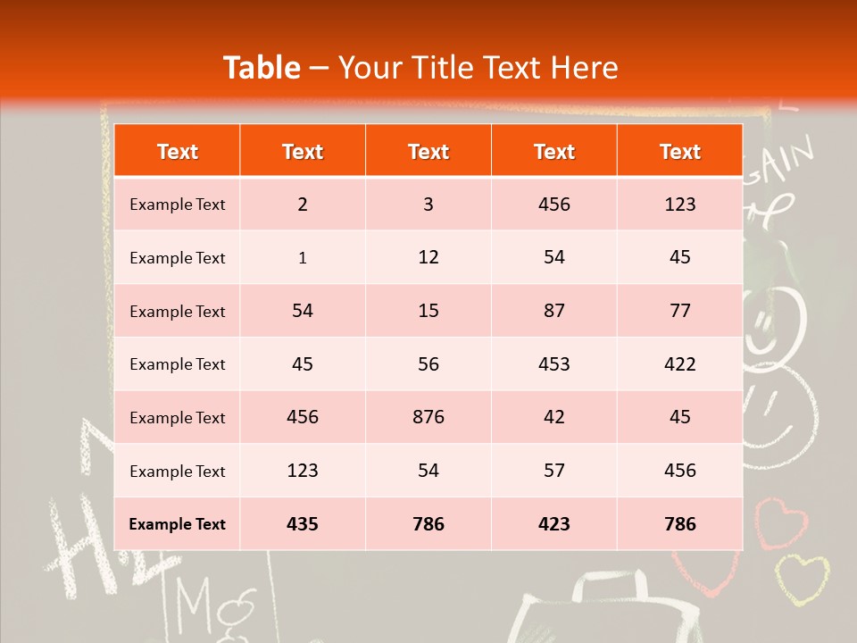 Title Grunge Symbol PowerPoint Template