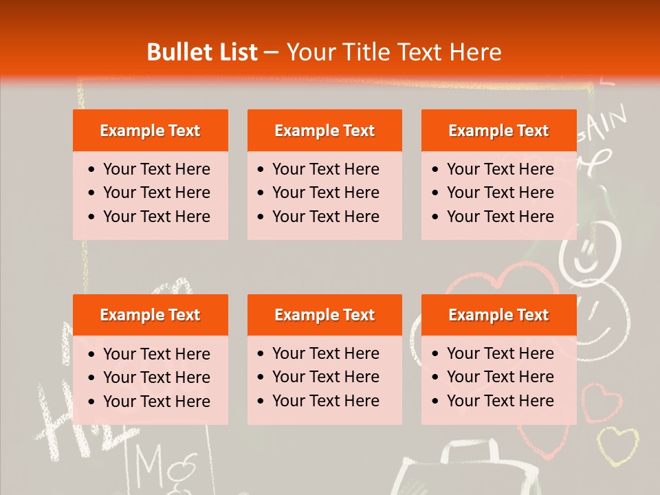 Title Grunge Symbol PowerPoint Template