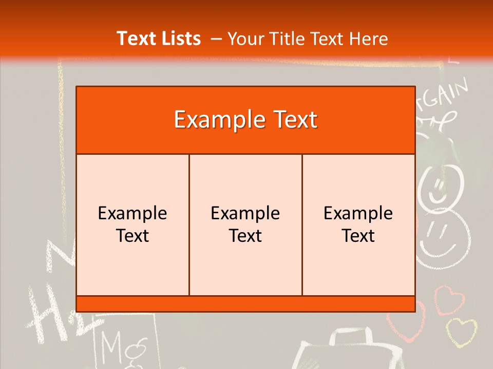 Title Grunge Symbol PowerPoint Template